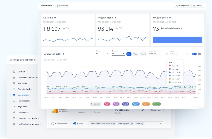 google search console connection