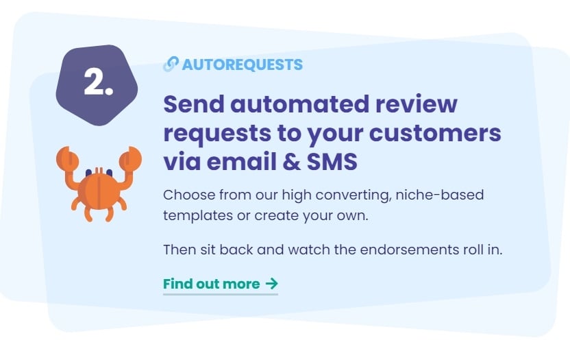 send automated review requests